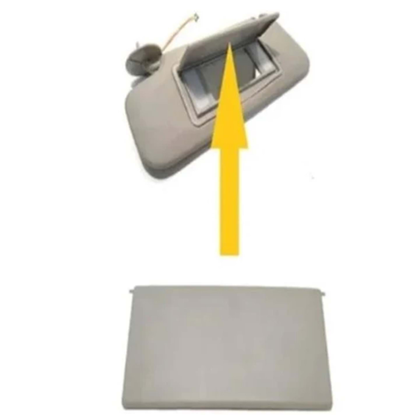 Opel İnsignia A Güneşlik Makyaj Aynası Kapağı Gri Renk Mette Marka