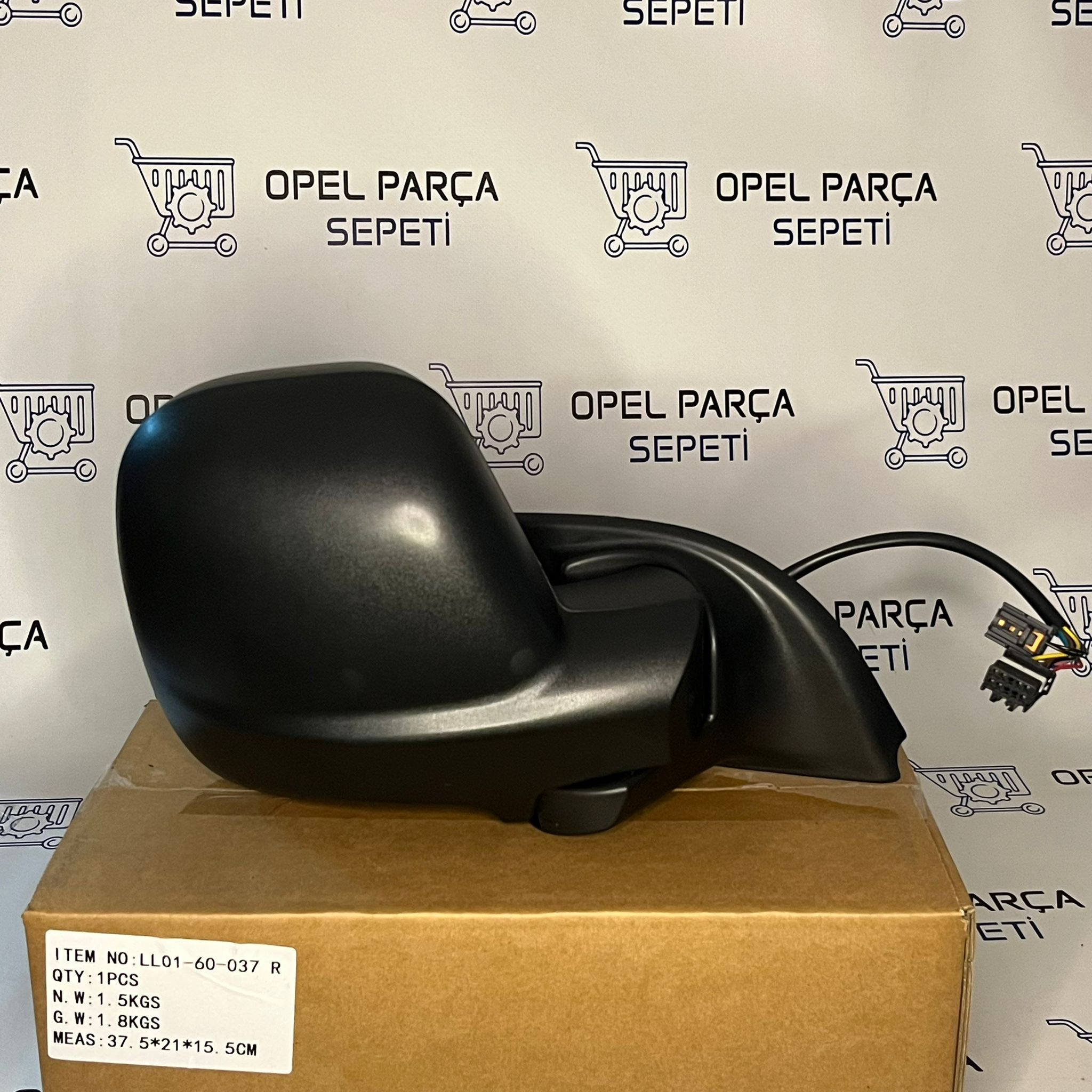 OPEL COMBO E SAĞ AYNA ELEKTRİKLİ OTOMATİK KATLANIR 98169899XT